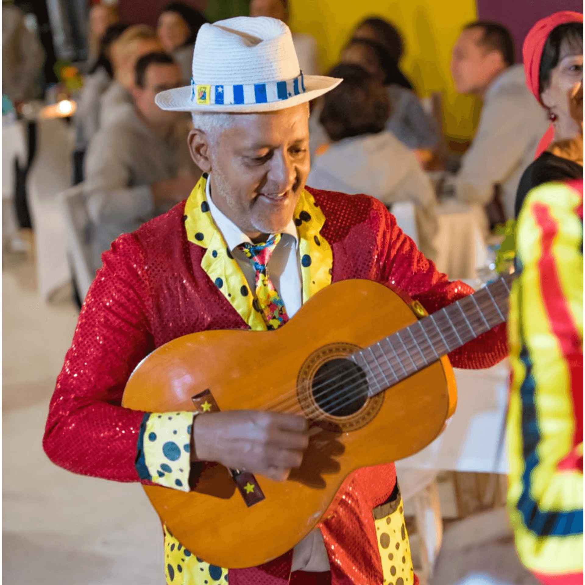 Cape Town Minstrals playing at a cultural event